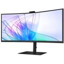 Samsung monitors LS34C652VAUXEN, 3440x1440, 100Hz, 5ms, 1xHDMI, 1xDP, 1xUSB-C 90W, 2xUSB 3.0, LAN, ieliekts, web kamera, gļo&scaron;niki