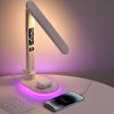 Hawk Настольная лампа HW-LAMP03, 10W, 5 уровней яркости, RGB освещение, будильник, USB выход