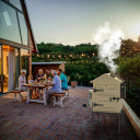 Elektriline puidust suitsuahi 115 L elektrilise külma ja kuuma suitsugeneraatoriga dragON Jet 1 330340 Browin