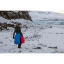 Ūdensnecaurlaidīgs somas maiss 500D, 60L, zils, R712005, BasicNature