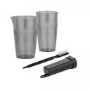 Teesa lēna spiediena sulu spiede TSA3233, 130 W, 600 ml, 450 ml, 80 apgr./min, kompakta, viegli tīrāma, pretizlie&scaron;anas mehānisms