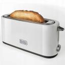 Black Decker Toaster BXTO1001E ES9600050B, 1000W, 240V, 1 nodalījums, 2 &scaron;ķēles, 7 brūninā&scaron;anas līmeņi, noņemama drupaču tvertne
