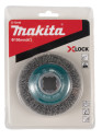 Puskausa veida suka, gofrēta, 0.3mm, &Oslash; 100 mm, X-LOCK, D-73449 MAKITA