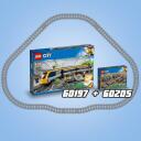 Lego Blokai City 60205 Trasos, 6,1x26,2x19,1cm, 20 dalių, nuo 5 metų