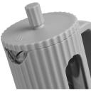 Resto French Press 90532, 0.6 L, pelēka, borosilikāta stikls, nerūsējo&scaron;ā tērauda filtrs, plastmasas vāks, ergonomiska rokturis