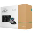 Deepcool Jahuti LT520 R-LT520-BKAMNF-G-1, 240 mm, 85,85 cfm, 500-2250 RPM, RGB valgustus, 2 ventilaatorit