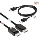 Club3D кабель DisplayPort CAC-1091 1.2м, 2.1, 80 Гбит/с, 4320p, 360 Гц, 10328 x 7760, прямой разъем, сертифицирован VESA