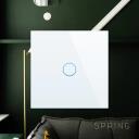 Spring Slēdzis WT-201 WIFI 2gang(N&L) 1000W/G, 86mm x 86mm x 35mm, 110V &ndash; 240V AC, 5A, 1000W, -20 līdz 70 C, standarta ES kārbas
