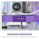 Nzxt Korpus H9 Flow RGB CM-H92FW-R1, 3x140mm esiventilaatorid, 1x120mm tagumine ventilaator, 420mm radiaatorid