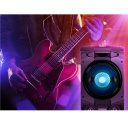 Super šventinis Party Box su Karaoke Naujųjų metų vakarėliams 500W Bluetooth FM USB LED ekranas AC maitinimas juodas PS-1500 SV-022020 Sven