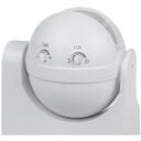 Maclean viedais gaismas slēdzis MCE358W, 12m, 220-240V, 1200W, kustības sensors, gaismas intensitātes sensors