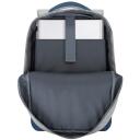 Rivacase Чехол 7562GREY/DARKBLUE, 15.6", 120mm, 635g, 305mm, 460mm, 1 передний карман, USB порт, водоотталкивающая ткань