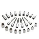 Bitu ligzdu modulis 1/2", STANLEY, STMT1-74176, 24 daļas, izturīgs hrom-vanādija tērauds