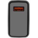 Natec Lādētājs RIBERA NUC-2058, 18W, 100-240V, 50/60Hz, 3A, 1xUSB-A, ātrā uzlāde, universāls