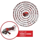Bezvadu leņķa slīpma&scaron;īna TE-AG 18/115 Q Li Solo, EINHELL, 4431165, 18 V, 115 mm diska diametrs, ātra diska maiņa