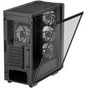 Deepcool Korpus CC560 V2 R-CC560-BKGAA4-G-2, 2+1 2,5"; 2x3,5" ketaste pesad, 7 laienduse pesa, 1xUSB 3.0, 1xUSB 2.0
