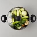 Russell Hobbs Metāla marmora katls RH02809EU7, 24cm, 2.1l, alumīnijs, nepiedego&scaron;ais, piemērots indukcijai