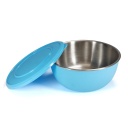 Nerūsējo&scaron;ā tērauda bļotu komplekts ar vāku, Origin Outdoors, R562025, 4 gab. (13-19 cm)