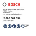 Starlock AII 65 BSPC asmens, precīzi zāģējumi cietā kokā, 65 mm platums, 2608662354, BOSCH