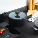 Russell Hobbs Crystaltech k&otilde;rge pott RH01864EU7, 24cm, must, alumiinium, 11cm, kaanega