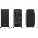 Be Quiet Korpus Silent Base 802 BGW39, Midi Tower, 2x140mm esif&auml;nnid, 1x140mm tagaf&auml;nn, 7x2.5" ja 3x3.5" ketaste pesa