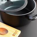 Russell Hobbs Crystaltech k&otilde;rge pott RH01864EU7, 24cm, must, alumiinium, 11cm, kaanega