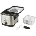 Mesko Frit&uuml;&uuml;ri MS 4910, 900 W, 1.5 L, H&otilde;be, Reguleeritav termostaat, T&otilde;stetav korv