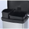 Pedāļspainis atkritumu šķirošanai Duo Deco Bin 23+23L 0808680582 CURVER