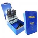 Irwin Metalli puurekomplekt 10502504, 1mm, 1.5mm, 2mm, 2.5mm, 3mm, 3.5mm, 4mm, 4.5mm, 5mm, 5.5mm, 6mm, 6.5mm, 7mm, 7.5mm, 8mm