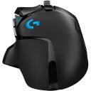 Logitech G502 HERO, optiline hiir, 910-005471, 25600 DPI, 11 nuppu, RGB valgustus, reguleeritav kaal