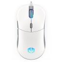 Endorfy GEM Plus Onyx White pele, EY6A011, 19000 DPI, 6 pogas, USB Type-C, Kailh GM 8.0, RGB apgaismojums
