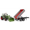Bruder traktors Fendt Vario 211 BR-02182, 1:16, ABS, ratiņi, funkcionāls priek&scaron;ējais iekrāvējs, izkrau&scaron;anas korpuss