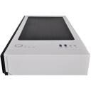 Thermaltake H200 TG Snow RGB CA-1M3-00M6WN-00, 1x120mm, valge, 5 ketta pesa, 2xUSB 3.0, karastatud klaas