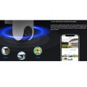 Ezviz H8C CS-H8C-3MP Wi-Fi Āra IP65 3MP 2K Gudrā Pan & Tilt 360 Kamera MicroSD / Nakts Redzamība Balta