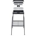 Severin Seisev grill PG 8568, 2200 W, 5.74 kg, 56 cm, 54 cm, 98.5 cm, Roostevaba teras, Mehaaniline, Veepann