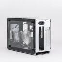 Zalman M2 Mini ITX h&otilde;be M2 mini (Silver), 2x 2,5" pesa, Mini-ITX, Mini torn, 1x 80 mm ventilaator
