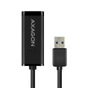 Axagon Adapter ADE-SR 1GB, USB 3.0, Ethernet RJ-45, 10/100/1000 Mbit/s, Plug and Play, toiteadapter, must