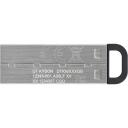 Kingston USB m&auml;lupulk DataTraveler Kyson DTKN/128GB, 128 GB, USB 3.2 Gen 1, 200 MB/s, 60 MB/s, must/hall, vastupidav ja kerge