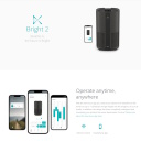 Viedais Wi-Fi gaisa attīrītājs «Bright 2» ar pulti, trīskāršu filtrāciju HEPA H13 + ogle 4-22 W līdz ~42 m² Melns DXPU08 DUUX