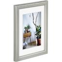 Hama Foto rāmis 00175262, 16.5x21.5 cm, akmens pelēka, atstarojo&scaron;s stikls, statīvs un āķis, videi draudzīgs