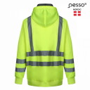 High-visibility jacket with hood, Pesso, FL03G_XL, XL, yellow, CL2, EN ISO 20471:2013, category 2