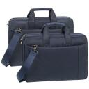 Rivacase Кейс 8221BLUE, 13.3", 530g, полиэстер, синий, плечевой ремень