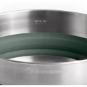 Salokāms katls DETOUR Stainless Steel Collapsible Pot 3L, Laurel Wreath Green, 9327868160839 SEA TO SUMMIT