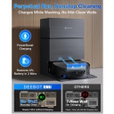 Ecovacs DEEBOT X11 PRO OMNI robotas dulkių siurblys sausas ir drėgnas valymas OMNI bazinė stotis 19500 Pa AIVI 3D LiDAR 6400 mAh 206 min 2.5 L juodas