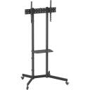 Gembird TVS-70T-01, regulējams statīvs, 37-70", 45kg, 4 riteņi, VESA 100x100-600x400, melns