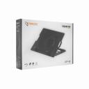 Sbox Jahutuspad CP-12, 17.3", 1 tk, 1200 p/min, 15 dB, 2xUSB, must