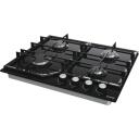 Gorenje Dujinė viryklė GT641KB 738872, 7900 W, 4 degikliai, 1x2900 W, 1x1000 W, 2x2000 W, Grūdintas stiklas