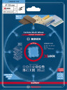 X-LOCK Carbide MultiWheel 125 x 1  mm, Mazām leņķa slīpma&scaron;īnām EXPERT CARBIDE MULTI WHEEL GRIEZĒJDISKS, 2608901193, BOSCH