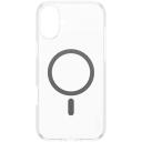 Care Чехол 1347, защитный чехол, Apple iPhone 16 Plus, 100% переработанный пластик, прозрачный/черный, MagSafe