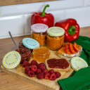 Крышка Twist off Ø 66 BROWIN 136305, графика сетки, 10 шт